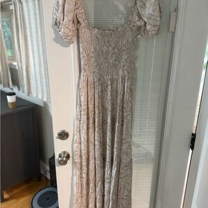 Kenny Flowers gardenia maxi dress